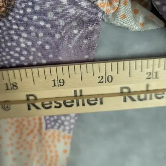 Vtg Shirt Set Womens 38 Purple Union Made Long and Short Sleeve Princess Castle - Picture 4 of 11